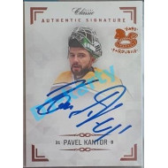 2019/20 OFS Chance liga Pavel Kantor #AS082 x/2 Authentic Signature Rainbow OFS 18-19 Expo Pard.