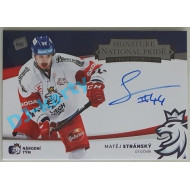 2021 MK reprezentace Matěj Stránský #NPS-MS 10/36 National Pride Signatures