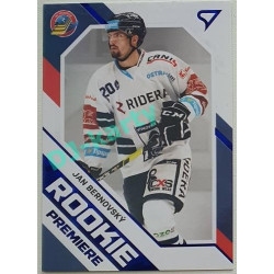 2021/22 Sportzoo TIPSPORT ELH Jan Bernovský #RP-4 Rookie Premiere xxx/149