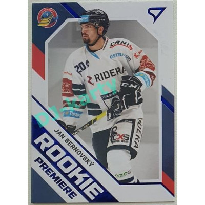 2021/22 Sportzoo TIPSPORT ELH Jan Bernovský #RP-4 Rookie Premiere xxx/149