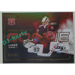 2021/22 Sportzoo TIPSPORT ELH Štěpán Lukeš #MG-07 Magic of the GOALIE 73/99