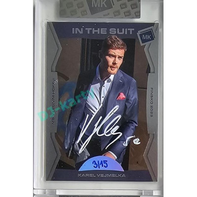 2023 MK The Gamers Extended #ITS-7 Karel Vejmelka 2022 In the Suite Autographs 3/15