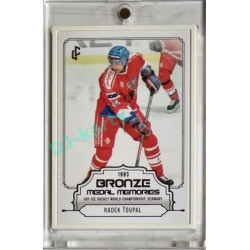 2023 LC Bronze Medal Memories 1993 #21 Radek Ťoupal White Frame 1/9
