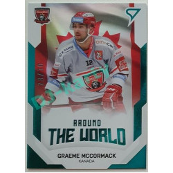 2021/22 Sportzoo TIPSPORT ELH 2. série #ATW-03 Graeme McCormack Around The World 28/30