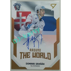 2021/22 Sportzoo TIPSPORT ELH 2. série #AWS-27 Dominik Graňák Around The World Auto 09/90