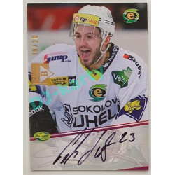 2021/22 OFS The Final Series Lukáš Pech #SIGN41 18/20 Bonus Signature 11/12 OFS Signature