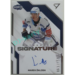 2022/23 Sportzoo ELH 1. série #AS1-DA Marek Ďaloga Signature level 1 xxx/150