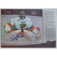 2022/23 Goal Cards Chance Liga 2. série #22 Jaroslav Pavelka Goalies Autograph xx/49