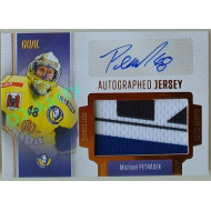 2022/23 Goal Cards Chance Liga 2. série #JA-33 Michael Petrásek Autographed Jersey 23/25