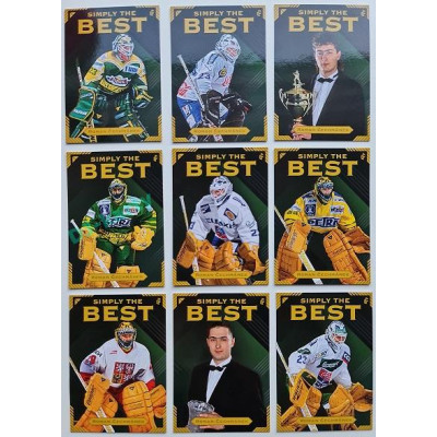 2023 Legendary Cards Simply the Best - základní set v krabičce