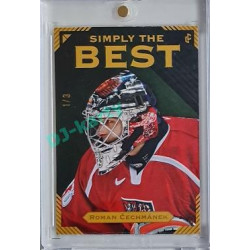 2023 Legendary Cards Simply the Best #25 Roman Čechmánek Jungle 1/3
