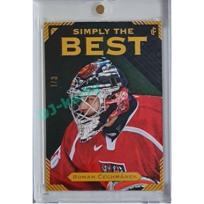 2023 Legendary Cards Simply the Best #25 Roman Čechmánek Jungle 1/3