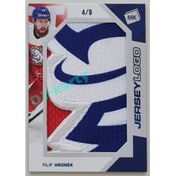 2023 MK reprezentace #JL-06 Filip Hronek Jersey Logo Memorabilia 4/9