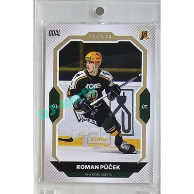 2023/24 Goal cards Chance Liga 2. série #225 Roman Půček Expo Silver 1of7