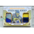 2023/24 Goal cards Chance Liga 2. série #SJ-11 Michal Postava Game Used Material Jersey&Stick 15/20