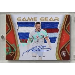 2024 Sportzoo HRDÍ LVI #GGS-TH Tomáš Holeš Game Gear Jersey/Sock/Auto 15/25