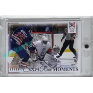 2023/24 Legendary Cards Hlinka Gretzky Cup Young Lions #SRM-01 Jakub Milota v akci proti USA Rainbow xx/39