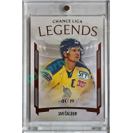 2023/24 Goal cards Chance Liga 1. série #LL-CAJ Jan Čaloun Legends Parallel 01/19