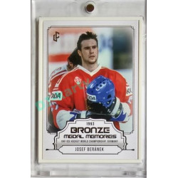 2023 LC Bronze Medal Memories 1993 #23 Josef Beránek White Frame 6/9