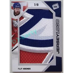 2023 MK reprezentace #JL-06 Filip Hronek Jersey Logo Memorabilia 7/9