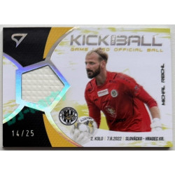 2022/23 Sportzoo Fortuna Liga 1. série #KB-MR Michal Reichl Kick The Ball 14/25