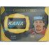 2020/21 OFS 1.série Jan Káňa #GUM-JKÁ 2/2 Game Used Material Black Cut NAMEPLATE
