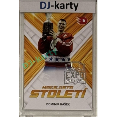 2024 Dynamo100 #100 Hokejista století Dominik Hašek Expo Silver 1of10