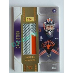 2022/23 Goal Cards Chance Liga 2. série #S-42 Tomáš Král Game Stick 21/35