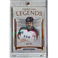 2023/24 Goal cards Chance Liga 1. série #LL-BAM Miroslav Barus Legends Parallel 07/19