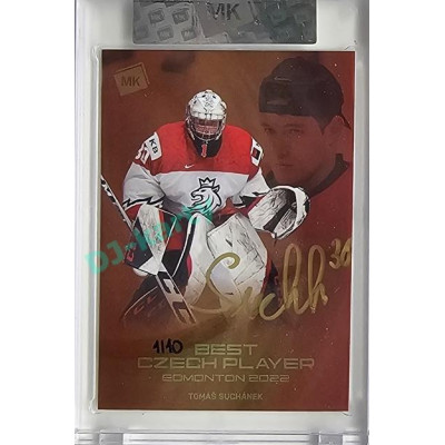2023 MK The Gamers Extended #BCP-2 Tomáš Suchánek 2023 U20 Silver Medalists Autographs 1/10