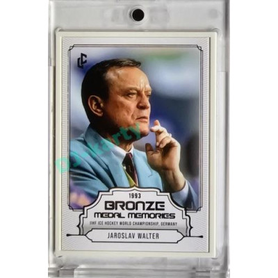 2023 LC Bronze Medal Memories 1993 #25 Jaroslav Walter White Frame 2/9