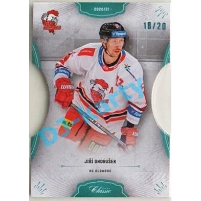 2020/21 OFS 1. série Jiří Ondrušek #87 18/20 Blue Cut
