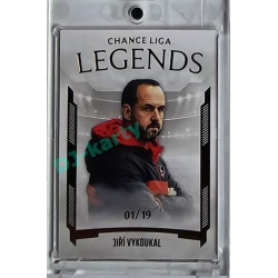 2023/24 Goal cards Chance Liga 1. série #LL-VYJ Jiří Vykoukal Legends Parallel 01/19