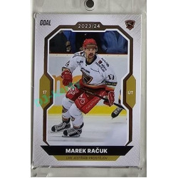 2023/24 Goal cards Chance Liga 1. série #054 Marek Račuk Gold 1of20