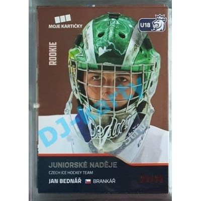 2020 MK reprezentace Jan Bednář RC juniorské naděje #85 24/25 Red