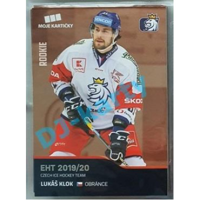 2020 MK reprezentace Lukáš Klok RC EHT #14 Red Promo