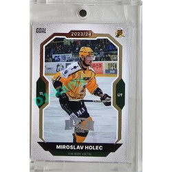 2023/24 Goal cards Chance Liga 2. série #231 Miroslav Holec Expo Silver 1of7