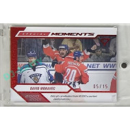 2024 Sportzoo Hokejové ČESKO #SM-09 David Moravec Special Moments Limited 05/15