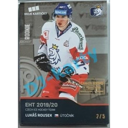 2020 MK reprezentace Lukáš Rousek #28 2/5 Silver Czech Expo