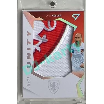 2024 Sportzoo HRDÍ LVI #TU-KO Jan Koller Team Unity White Jersey 05/25