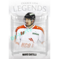 2022/23 Goal Cards Chance Liga 1. série #04 Mario Cartelli Legends