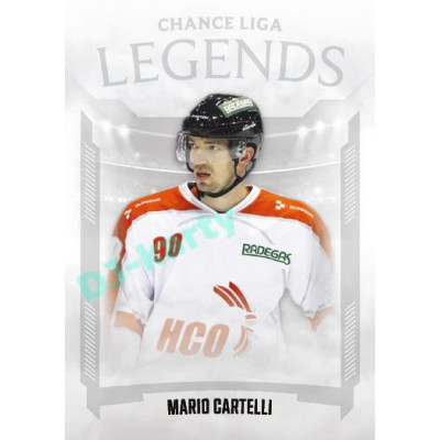 2022/23 Goal Cards Chance Liga 1. série #04 Mario Cartelli Legends