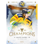 2023 Goal Cards Zlín Champions #04 Matěj Zavřel