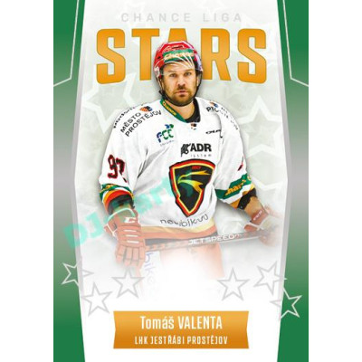 2022/23 Goal Cards Chance Liga 1. série #04 Tomáš Valenta Chance liga Stars