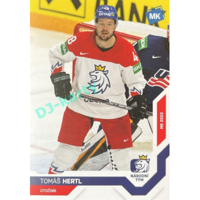 2021/22 MK reprezentace #050 Tomáš Hertl MS