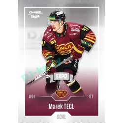 2022/23 Goal Cards Chance Liga Update #412 Marek Tecl Expo Ostrava SILVER 1of2