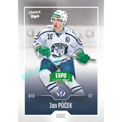 2022/23 Goal Cards Chance Liga Update #462 Jan Půček Expo Green