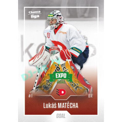 2022/23 Goal Cards Chance Liga Update #470 Lukáš Matěcha Expo Green