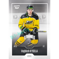 2022/23 Goal Cards Chance Liga Update #423 Vojtěch Kysela Expo Ostrava SILVER 1of2