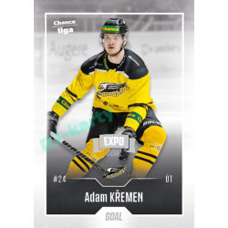 2022/23 Goal Cards Chance Liga Update #424 Adam Křemen Expo Ostrava SILVER 1of2